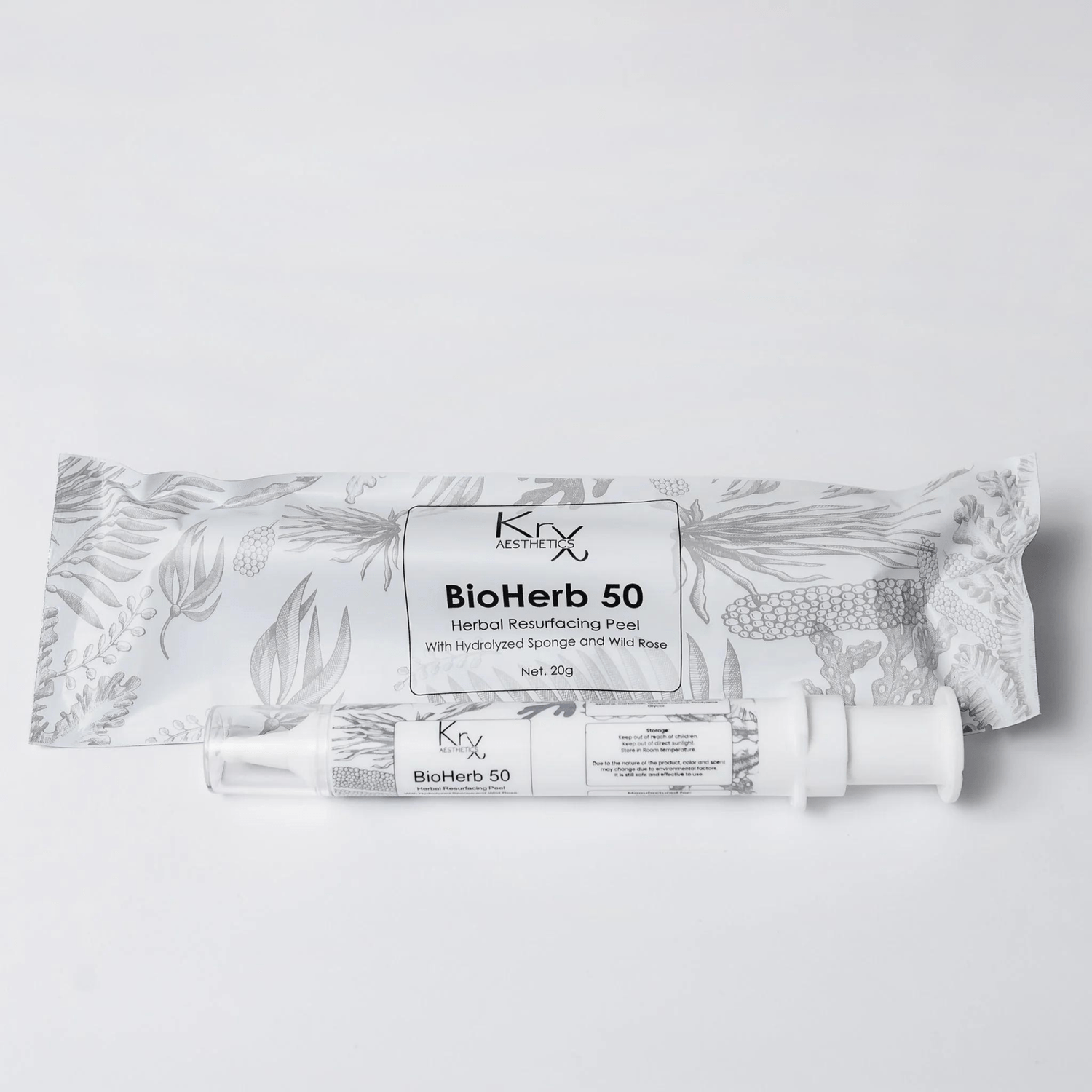 2B Bio Peeling 100% Natural Peeling12袋 KrX Bioherb 50 Herbal Resurfacing Peel – LEINE The Seattle Acne