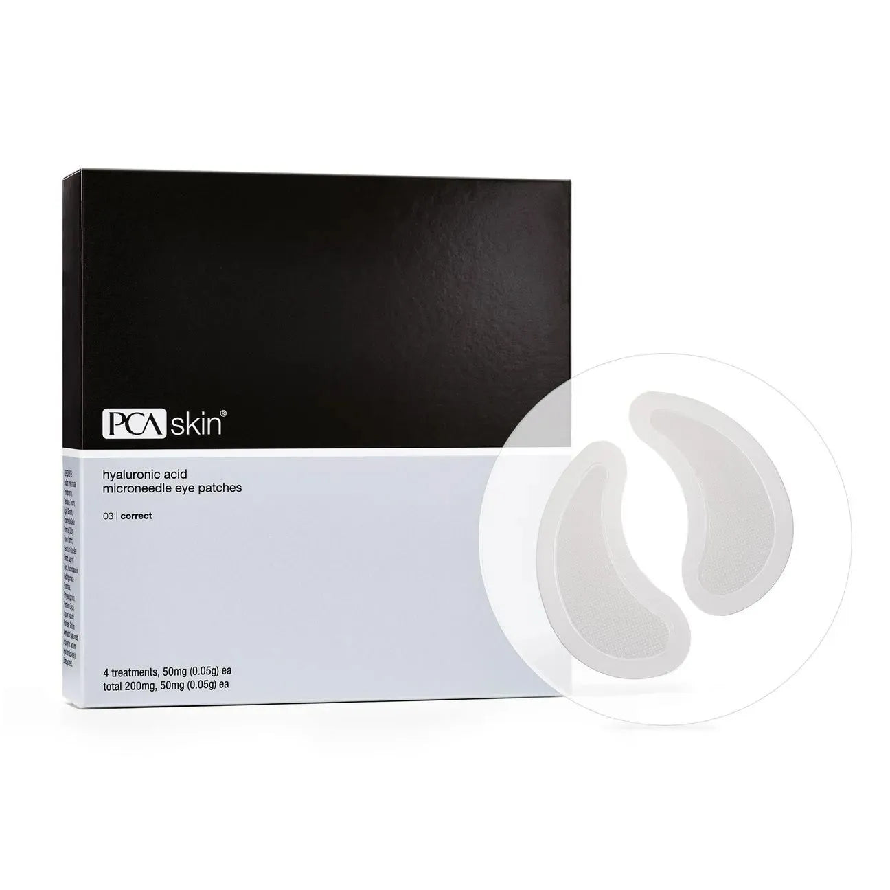 PCA Hyaluronic Acid Microneedle Eye Patches