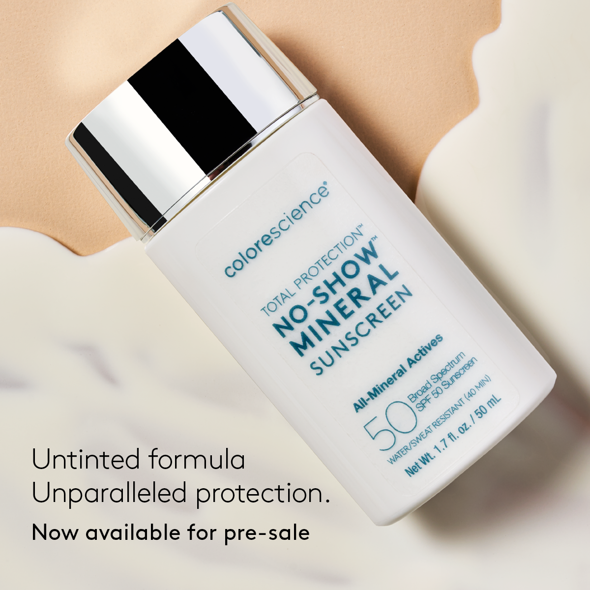 Colorescience Total Protection™ No-Show™ Mineral Sunscreen SPF 50