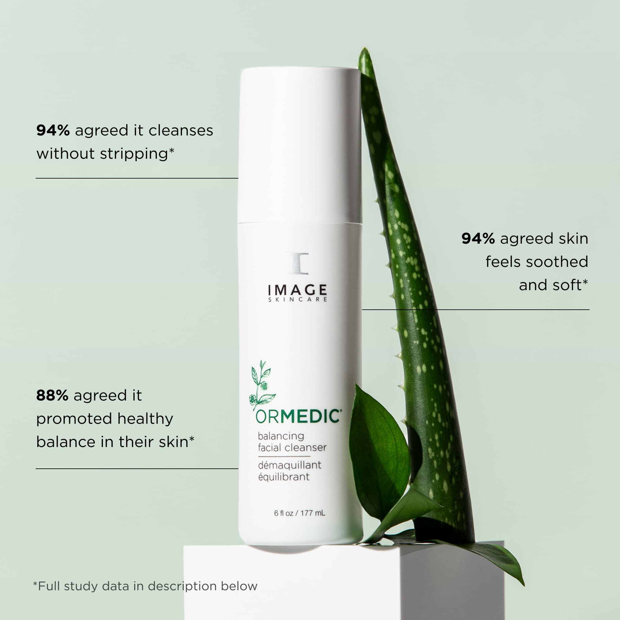 IMAGE ORMEDIC® balancing facial cleanser