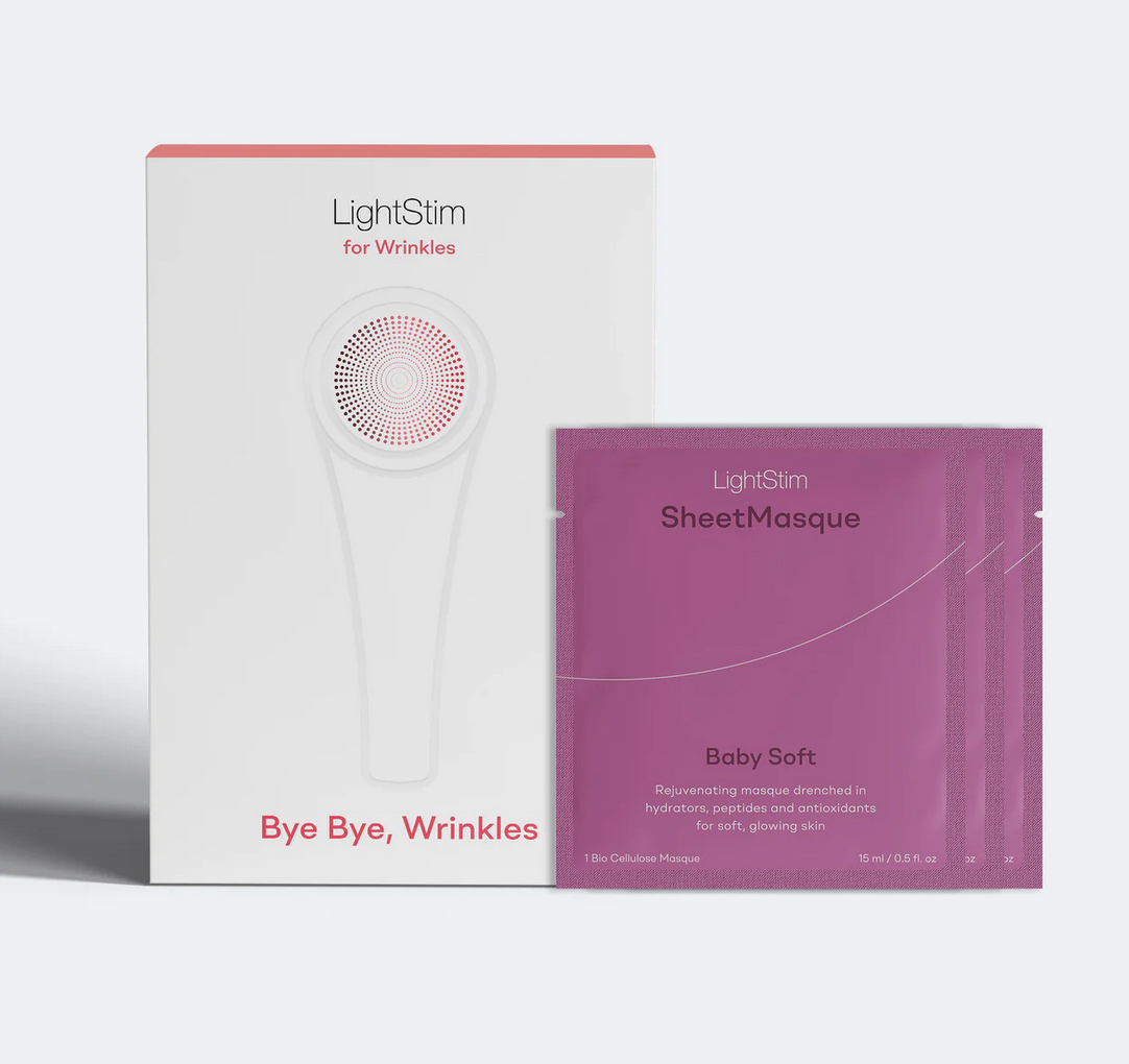 LightStim for Wrinkles + SheetMasque Bundle