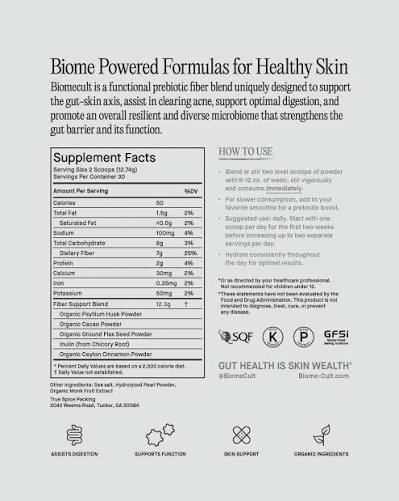 Biomecult Prebiotic Fiber - biomecult