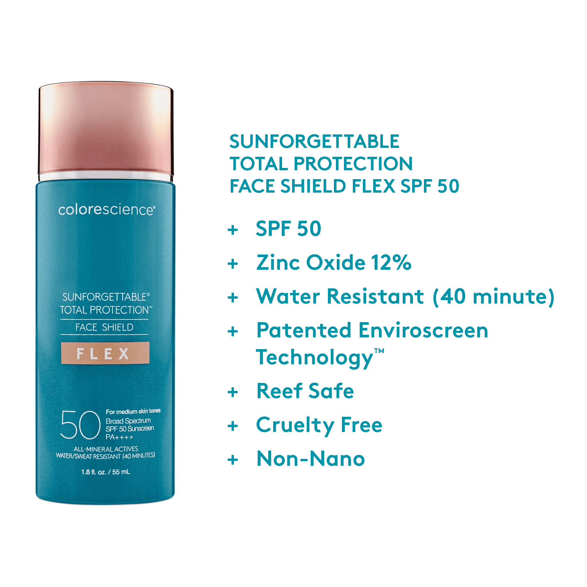 Colorescience Sunforgettable® Total Protection™ Face Shield FLEX SPF 50 - Colorescience - Colorescience