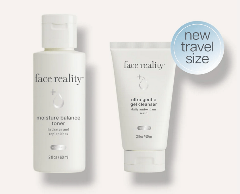 Face Reality Travel Size - Ultra Gentle Cleanser & Moisture Balance Toner - Face Reality - Face Reality