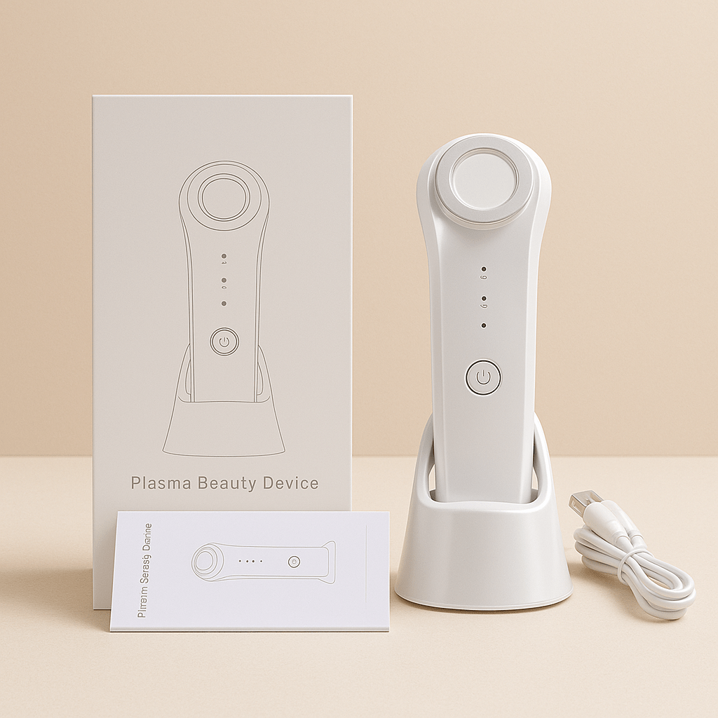 High Frequency Plasma Therapy Cordless Handheld Skincare Device for Acne and Aging - LEINE - LEINE Med Spa- High Frequency Wand for Acne