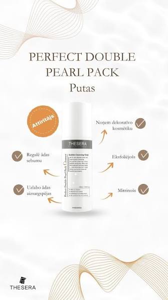 Thesera Perfect Double Pearl Pack Cleanser