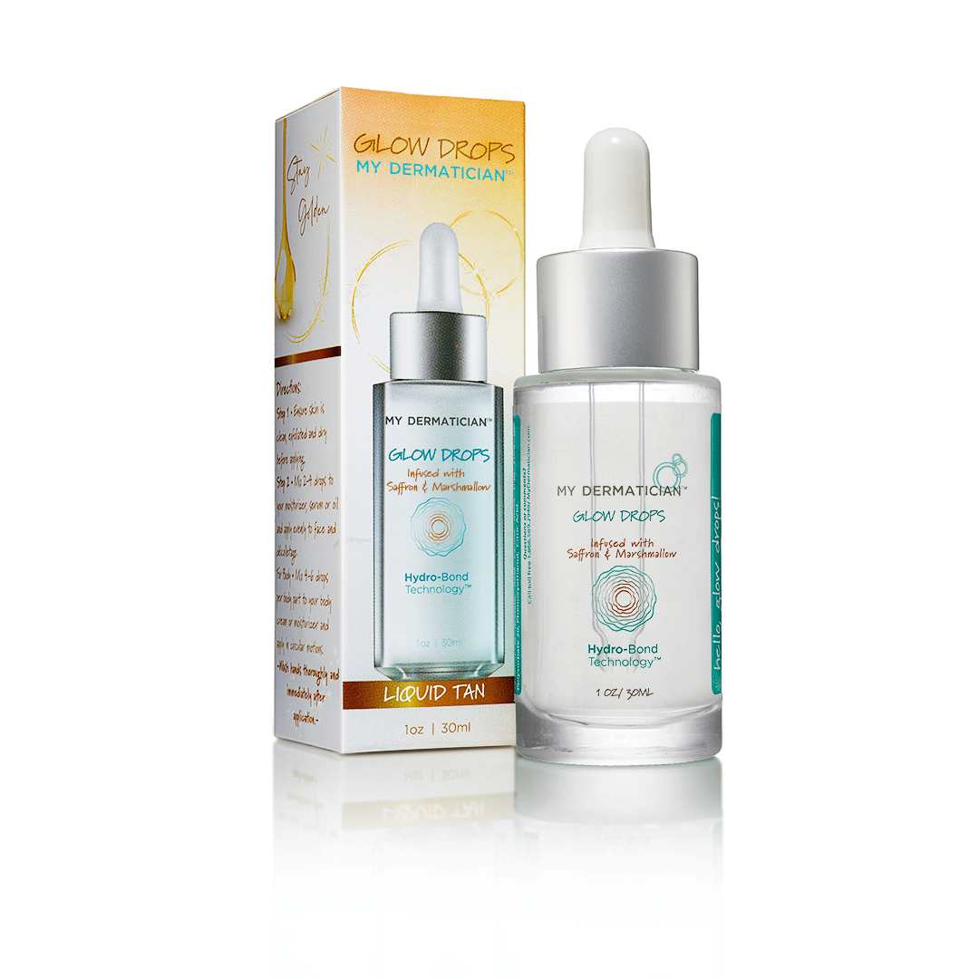 My Dermatician Glow Drops Acne Safe Self Tanner - MY DERMATICIAN