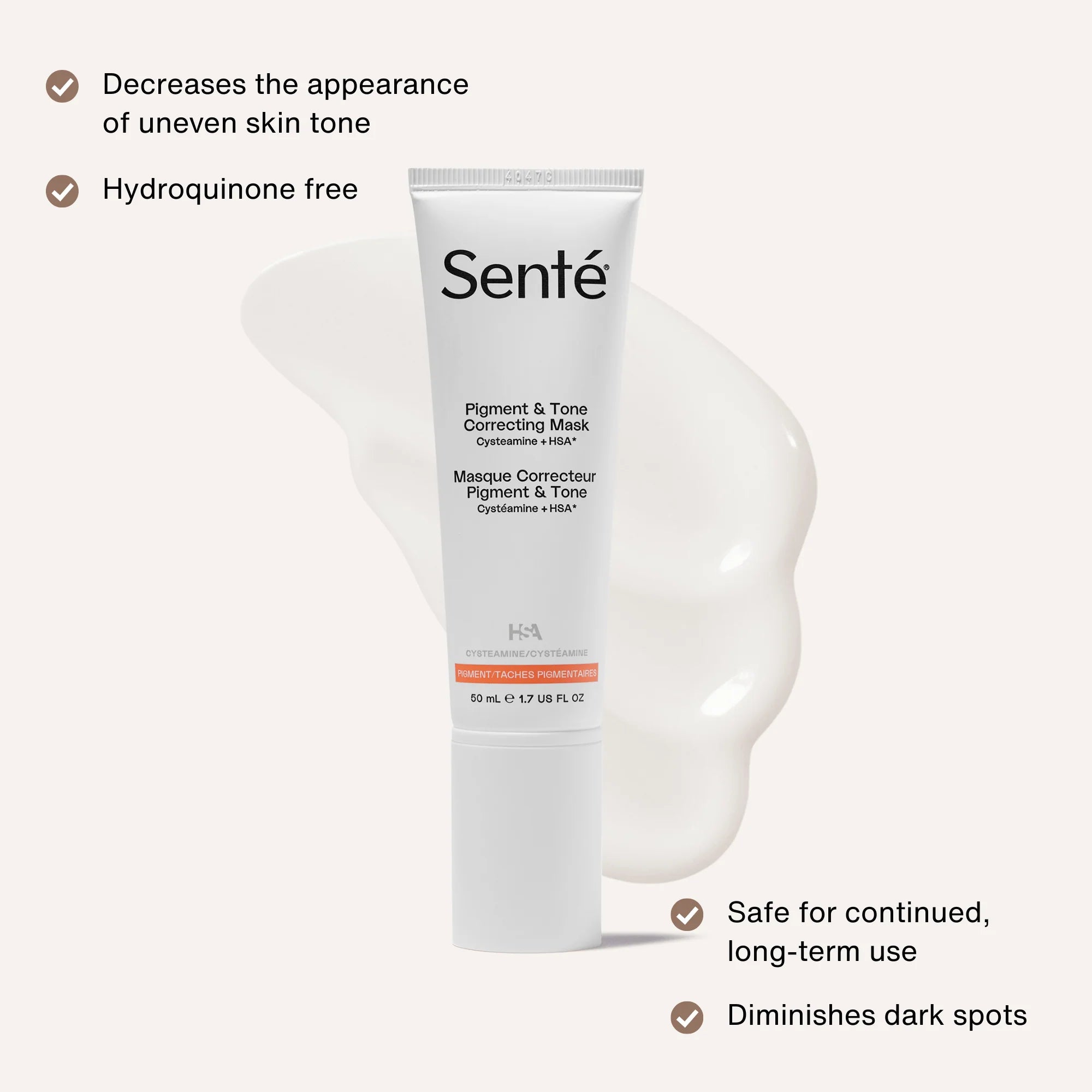 Sente Pigment & Tone Correcting Mask