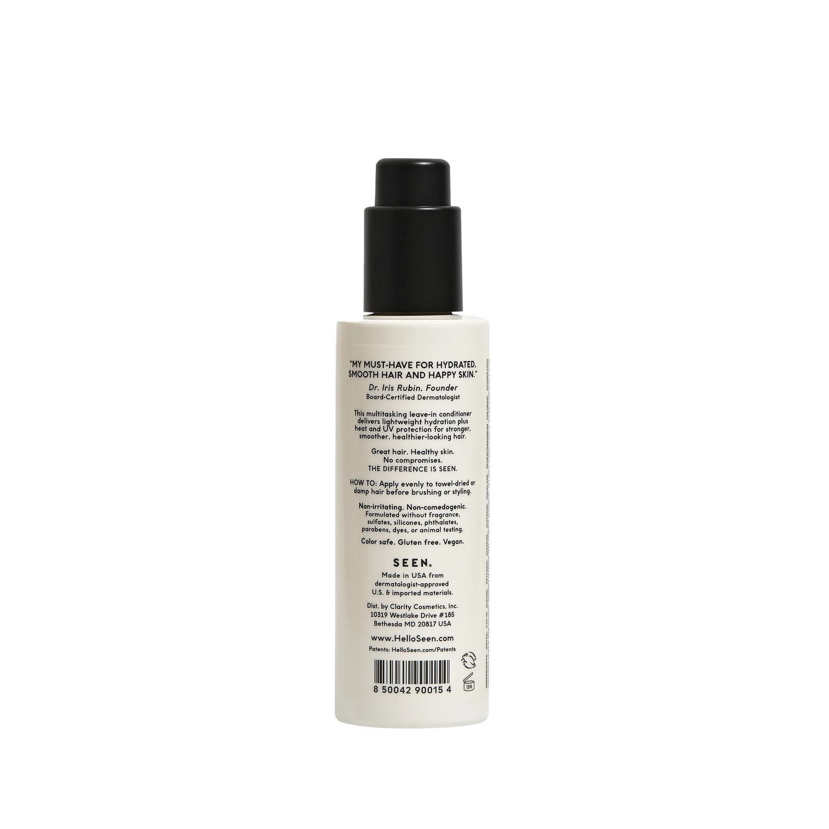 SEEN LEAVE-IN CONDITIONER, FRAGRANCE FREE-SEEN-SEEN