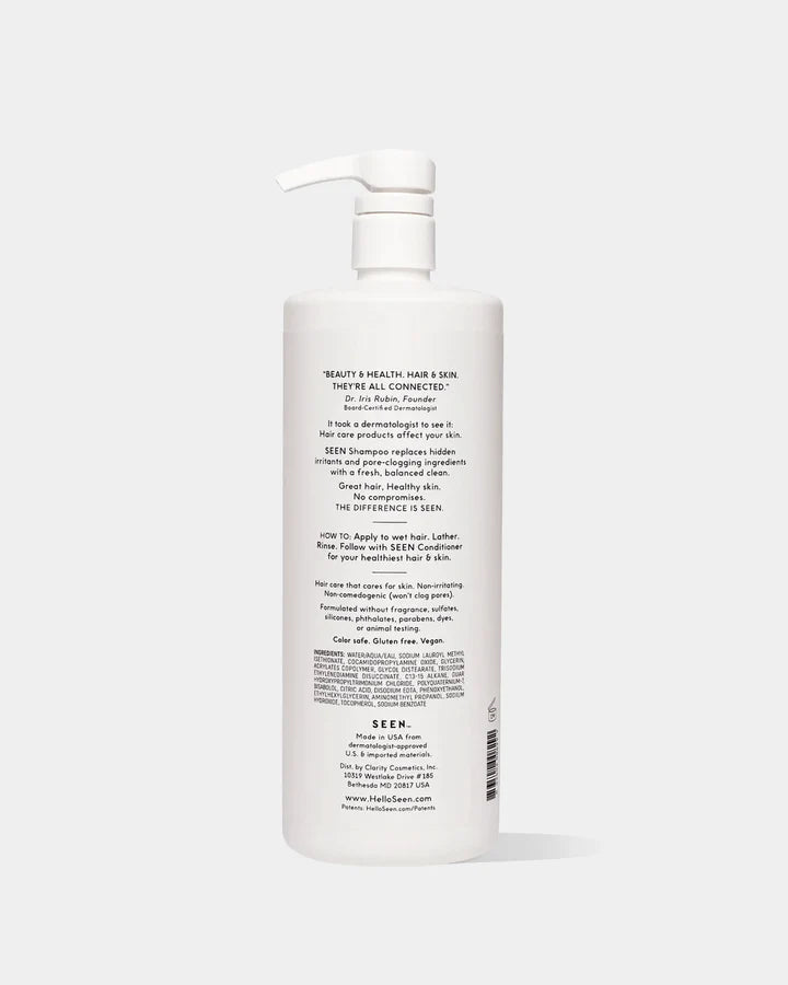 SEEN SHAMPOO, FRAGRANCE FREE-SEEN-SEEN