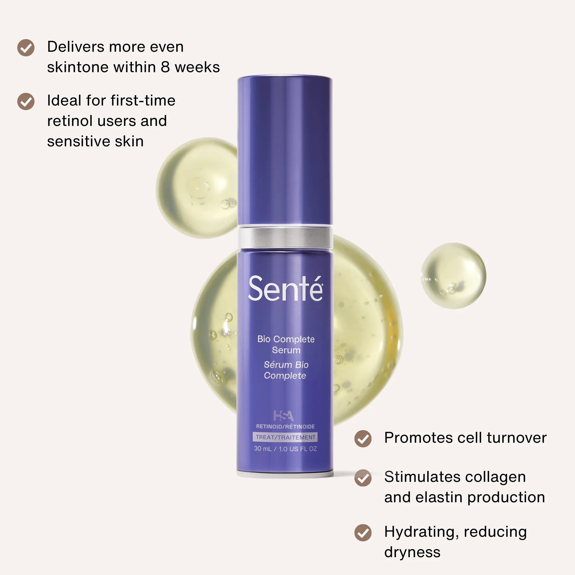 Sente Bio Complete Serum - Sente - LEINE The Seattle Acne Clinic & Wellness Spa