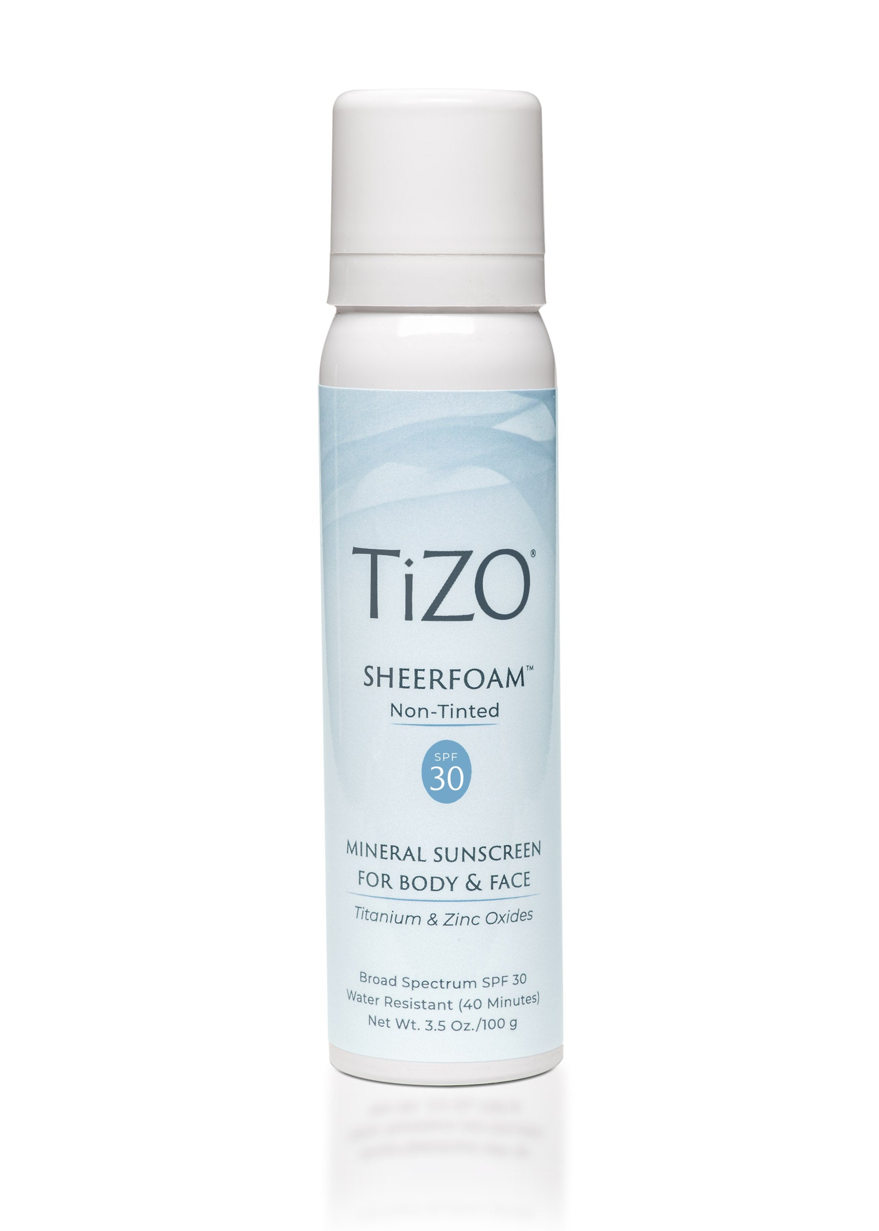 TiZO SheerFoam Body & Face Non-Tinted